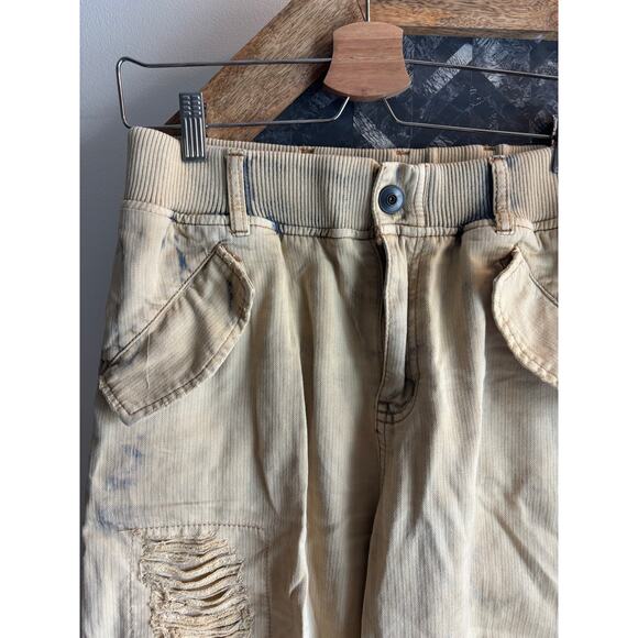 Free People Freddie Distressed Pants - Picture 3 of 7